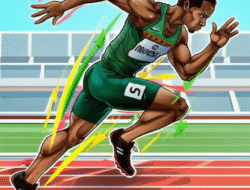 Analisis biomekanika lari sprint pada atlet profesional