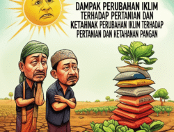 Dampak perubahan iklim terhadap pertanian dan ketahanan pangan