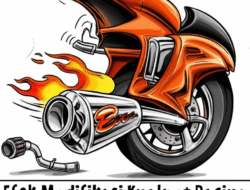 Efek Modifikasi Knalpot Racing pada Performa Motor