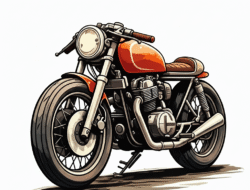 Modifikasi Motor Café Racer yang Sedang Tren