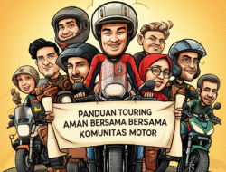 Panduan Touring Aman Bersama Komunitas Motor