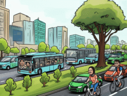 Pengembangan transportasi ramah lingkungan di perkotaan