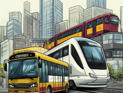 Perkembangan sistem transportasi umum di kota-kota besar