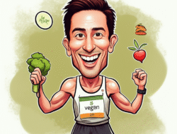 Studi kasus atlet maraton yang menerapkan diet vegan