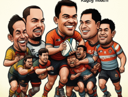 Studi kasus teknik bertahan dalam olahraga rugby modern