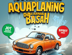 Tips Menghindari Aquaplaning di Jalanan Basah