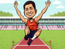 Analisis biomekanika gerakan lompat jauh dalam olahraga atletik