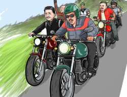 Etika Touring Motor dalam Rombongan Besar