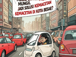 Mobil Listrik Mungil Jadi Solusi Kemacetan di Kota Besar?