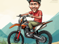 Motor Trail Sebagai Kendaraan Harian di Wilayah Pegunungan
