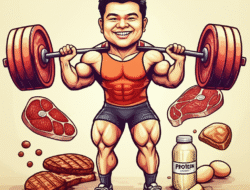 Pengaruh diet tinggi protein terhadap kekuatan otot atlet angkat besi