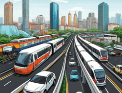 Perkembangan Infrastruktur Transportasi Massal di Kota Metropolitan
