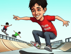Studi perkembangan olahraga skateboard di kalangan remaja
