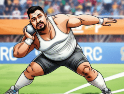 Teknik optimalisasi lemparan dalam olahraga atletik lontar peluru